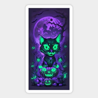 Halloween Cat Sticker